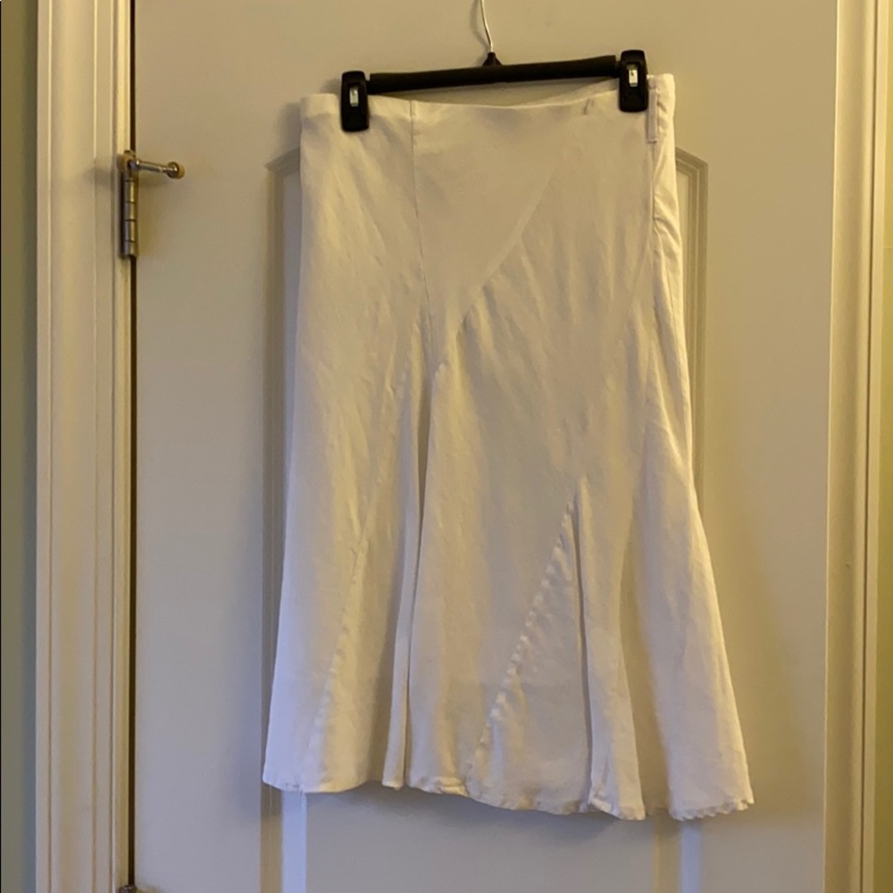 Long White Skirt